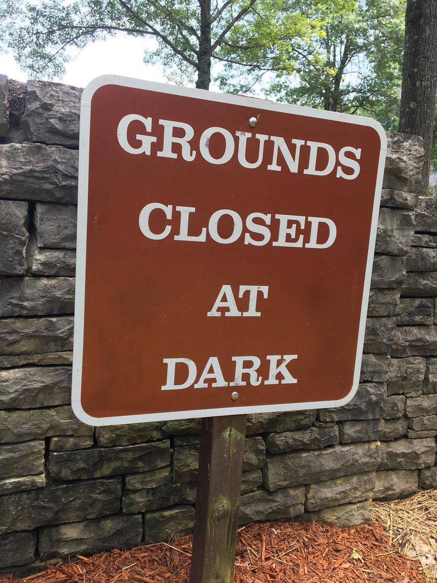 Did you know that the visitor center and farm are open until 5 but the grounds close at dark?    #FindYourPark #NPS