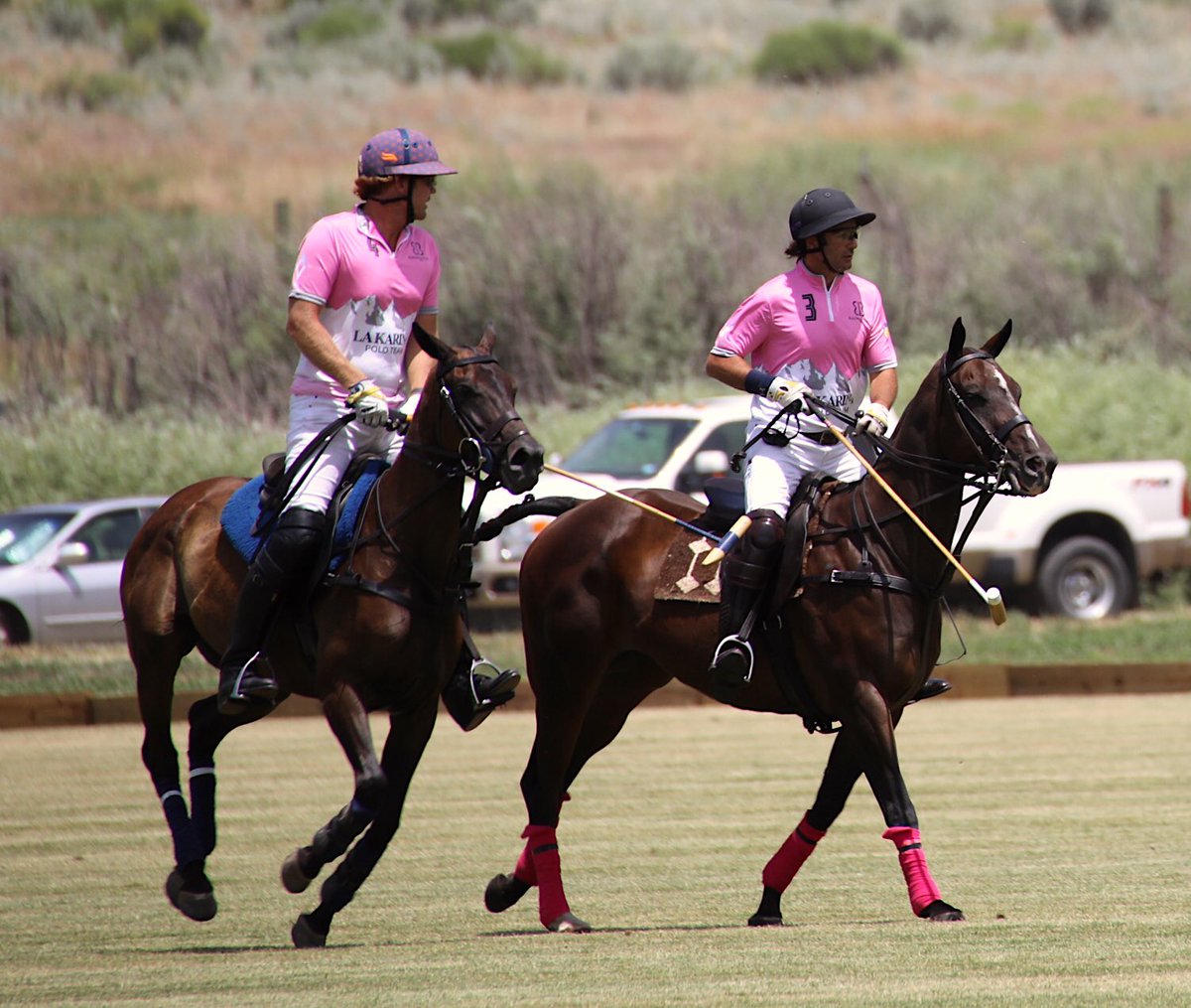 🤩 La Karina capture the first #highgoal tournament <a href="/PoloinAspen/">AspenValley PoloClub</a> #NorthAmericanCup Champions 15-12 over McClure River Ranch! #USPALive

📸: Candice Ferriera/<a href="/ChukkerTV/">ChukkerTV</a>