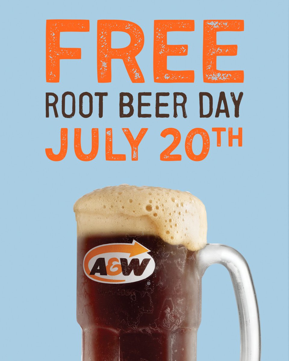 AberdeenMall's tweet photo. Today you can enjoy a FREE Root Beer at @AWCanada! It's today only so come and get it while you can😀#FreeRootBeerday https://t.co/6rzS0lVNnk