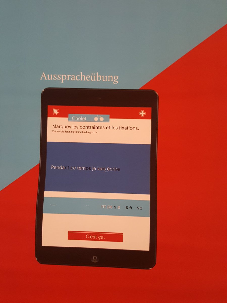 TheoMarinis's tweet photo. Noch ein Projekt zur Digitalisierung im Französisch Unterricht/ Another project on digitilisation in learning French at school. @HTWG  #Konstanz @BilingMatters @MultiMind_ITN https://t.co/hLwdI9bxMP