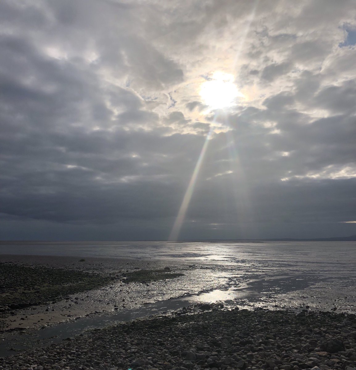 Beautiful sunlight on the shore #Boltonlesands