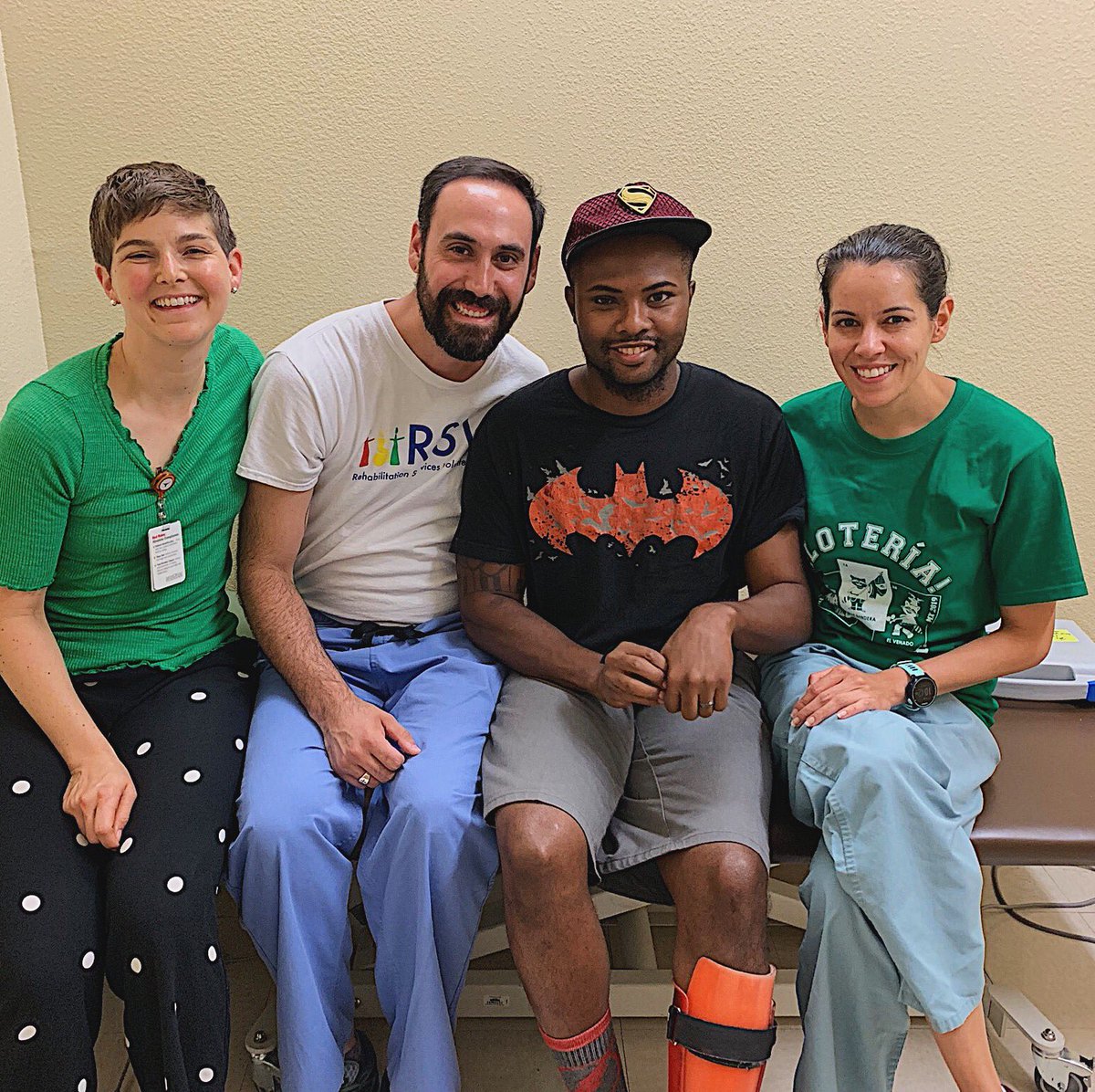 Spasticity/Neurotoxin Clinic 💪♥️. Learning from the very best at one of my favorite places to serve in the entire world. If you want to see more joy on the earth, help someone find something that has been lost. #physiatry