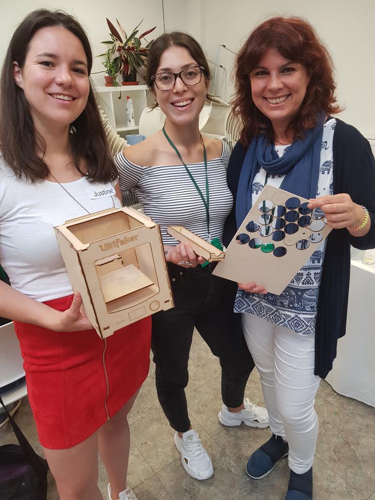 valuesdoc's tweet photo. Almost there...body done, tokens cut...#Sugarhack2019 @cammakespace @ETH @JustineVanhalst @MatisIceland @aztitecnalia @IfMCambridge https://t.co/0EmLOyKSYN