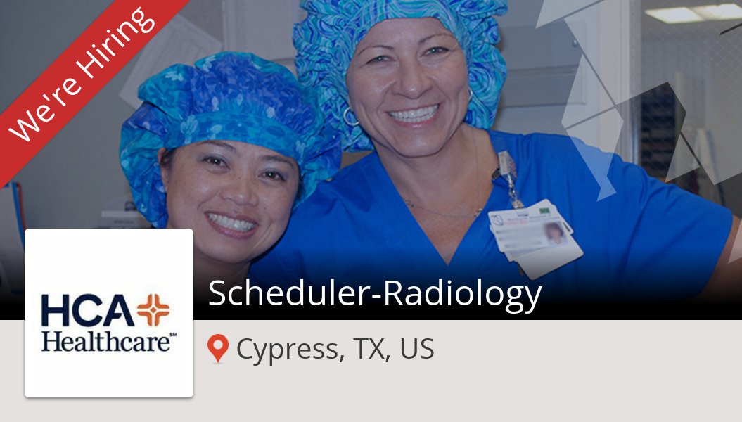 cholderHCAGCD's tweet photo. #CareersatHCA is looking for a #SchedulerRadiology, apply now! (#Cypress) #job https://t.co/2zyZwLsShw https://t.co/KjOv2rvfC6