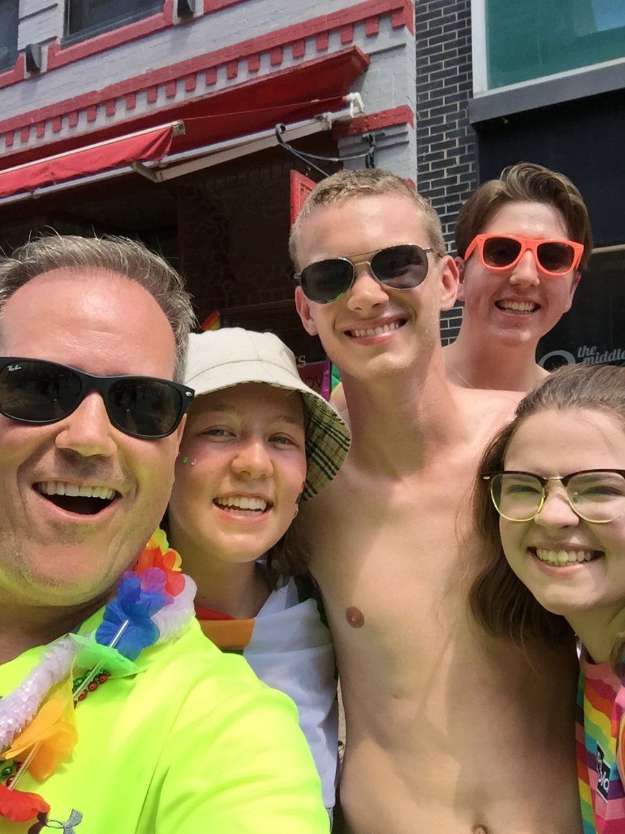 DarrenFisherNS's tweet photo. My gosh we know how to have fun at #Pride @HalifaxPride smiles everywhere and Was! It! Ever! Hot! #prideparade #pridehalifax #Halifaxpride https://t.co/6hUNpAhAUE
