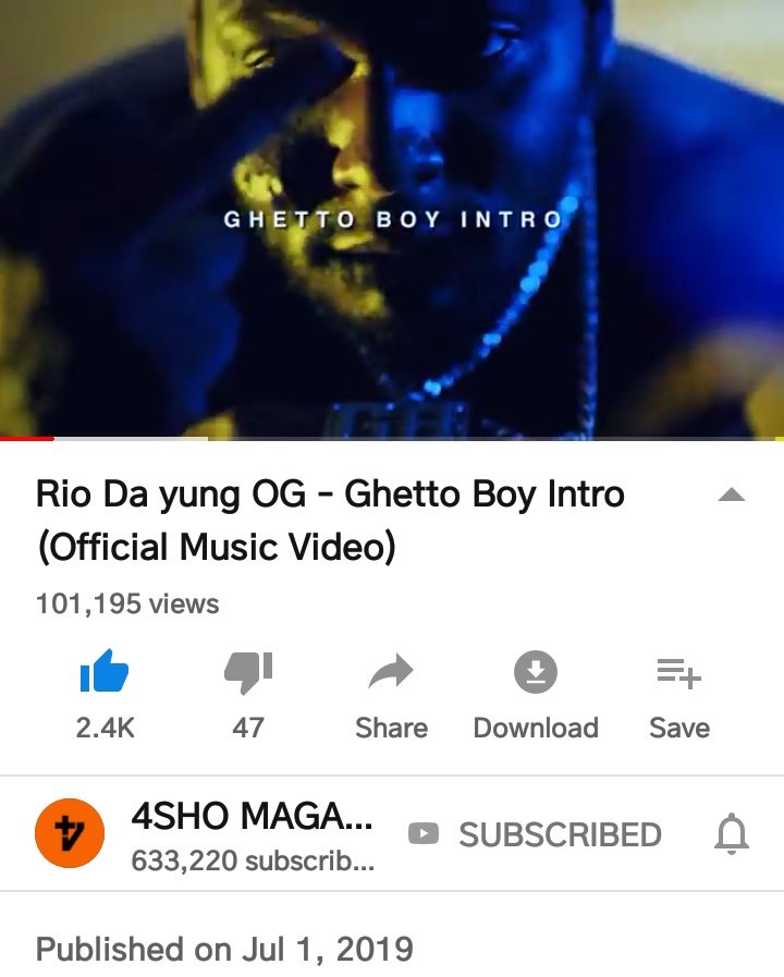 RioDaYungOG01's tweet photo. 100k Less Than A Month! #GhettoBoyz #BitchItsRio

https://t.co/W9DoQh5xmZ https://t.co/ypusQ7nSwg