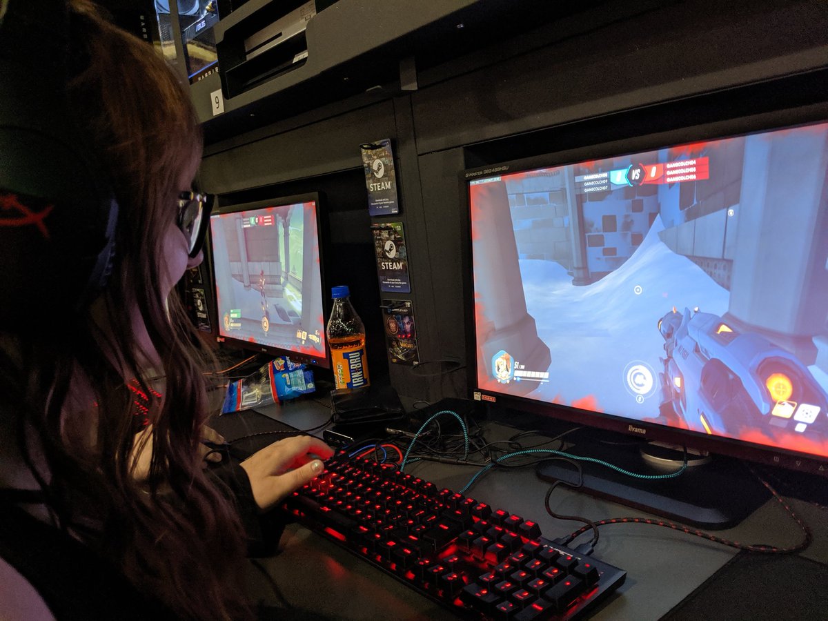 RageDarling's tweet photo. The games are a go 🔥
We've got Team Tanks vs The Dark Corner and Hope & Pray vs Team YEF ✌️
Let's see how they get on with the Overwatch 3v3 Elims ☠️
#RageCon @BelongColchestr https://t.co/YW2s9sd0dN