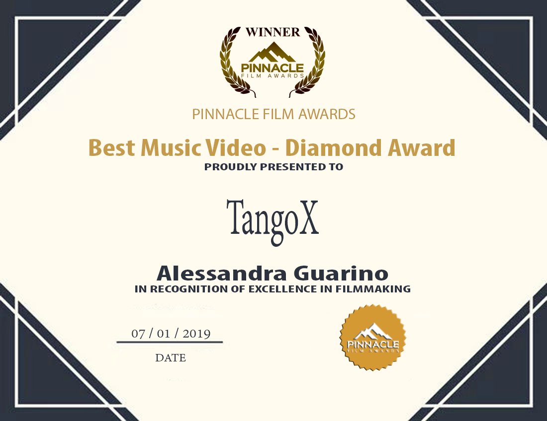 Alexgua's tweet photo. So happy and honored! Thank you again Pinnacle Film Awards! @AwardsPinnacle 😍🙏 #TangoX #XWorldTheSeries https://t.co/U9Wi6JxYXv