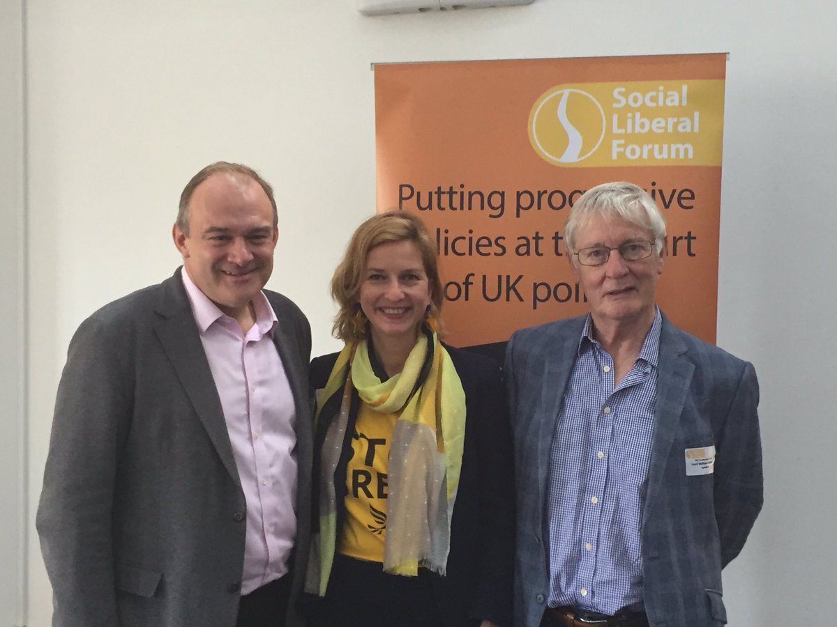 soclibforum's tweet photo. Ed Davey MP, Irina von Wiese MEP and Lord Wallace at SLF Conference earlier today! @EdwardJDavey @IrinavonWiese #SLFConf https://t.co/eeGUU0TMkI