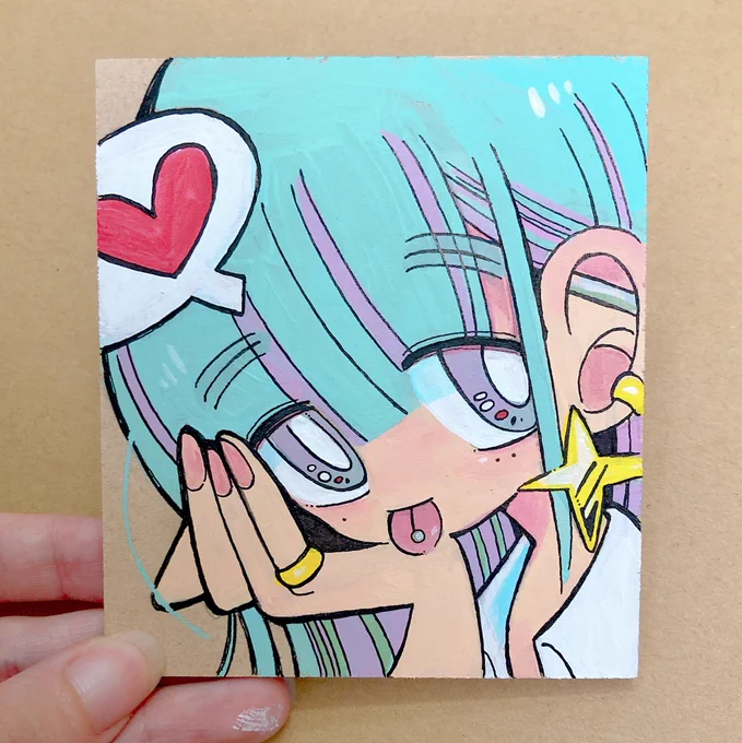 試し描き…? 
