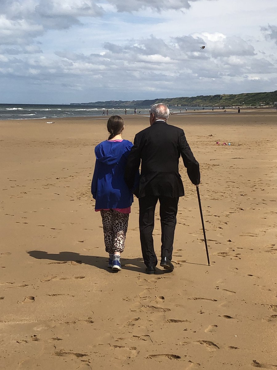 I had the honour of spending the day with Charles Norman Shay at Omaha Beach. Charles was in the first wave that spearheaded D-Day. He is also Native American and member of the Penobscot tribe of Maine. He’s a hero in a way that is almost impossible to understand. #prixliberte