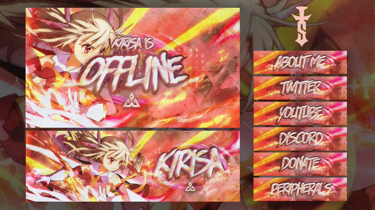 sotokage's tweet image. fate // stream package for @kirisachan