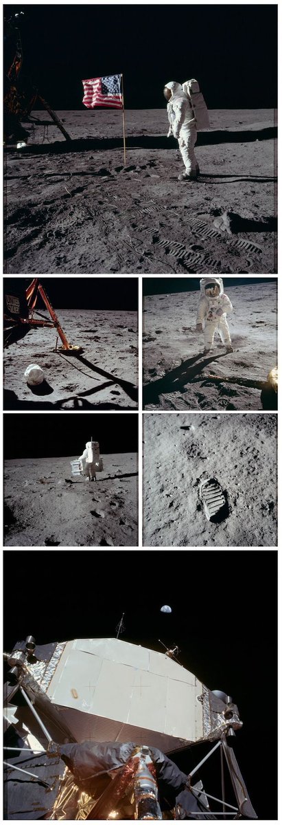 FotosDeFatos's tweet photo. “Um pequeno passo para o homem, mas um salto gigantesco para a humanidade." Neil Armstrong ©NASA #50AnosHomemNaLua
Neil Armstrong | Edwin Aldrin | Michael Collins https://t.co/LJ2nzQ9xOu