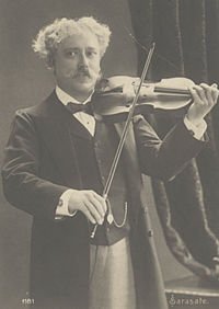 LOS ECOS DEL ROMANTICISMO ESPAÑOLPablo de Sarasate: violinista y compositor. Isabel II le concedió una beca para estudiar en París. Arthur Conan Doyle hace que Sherlock Holmes posponga una de sus investigaciones para ir a escuchar a Sarasate. http://dbe.rah.es/biografias/7675/pablo-sarasate-navascues