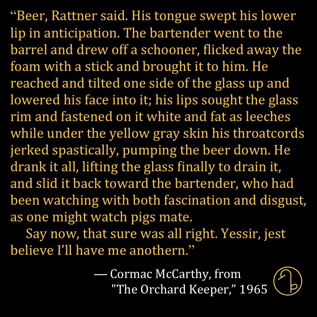 Happy Birthday American novelist, playwright, and screenwriter Cormac McCarthy (July 20, 1933- ) 