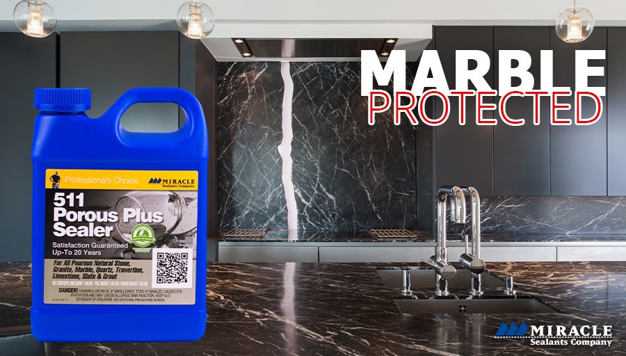 MiracleSealants's tweet photo. 511 Porous Plus Sealer is a penetrating sealer designed for the protection of the most porous surfaces. 511 Porous Plus Sealer forms an invisible barrier that is resistant to moisture &amp; stains while allowing vapor to escape.
.
🔍 See Product: https://t.co/S7yu8eP9ZW https://t.co/S1xsQQONJF