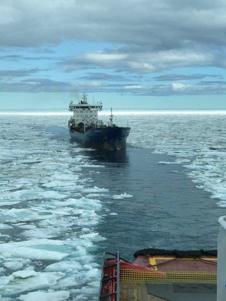 Current position of the CCGS CAPTAIN MOLLY KOOL. 
Photos credit : <a href="/CoastGuardCAN/">Canadian Coast Guard</a> 
<a href="/MarineTraffic/">MarineTraffic</a> #ccgscaptainmollykool