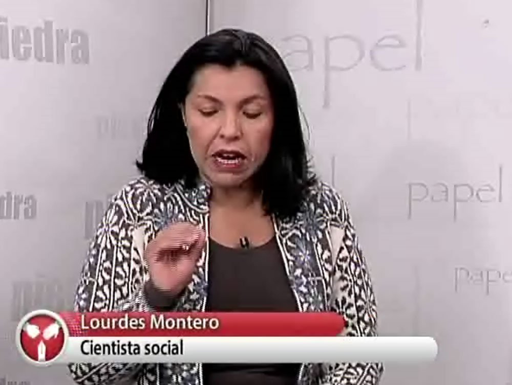 #PiedraPapelYTinta. <a href="/Lourdesmon67/">Lourdes Montero</a> dice que las madres y las suegras ejercen un discurso patriarcal, porque las sociedades tradicionales establecieron roles como que el hombre es el proveedor y la mujer es de la casa y la que cuida y se ocupa del hogar