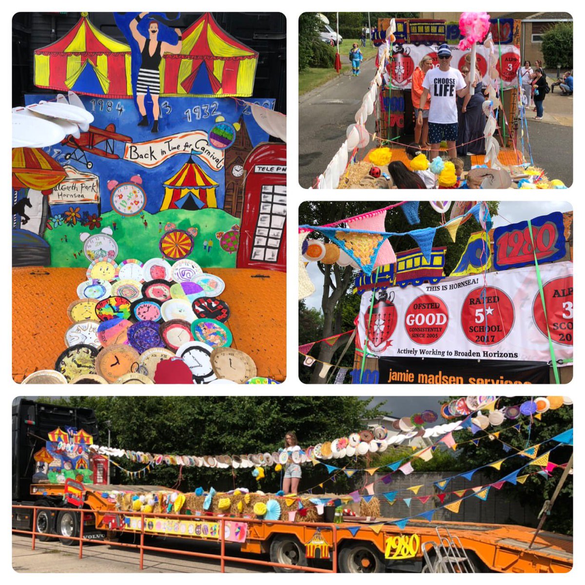 hornseaschool's tweet image. We did it... what a way to finish the year!! Our joint HSLC and HCPS float won overall Best Float today at @hornseacarnival Thank you to Robinson’s Agricultural for the loan of the truck, Michael our driver and all the students, parents and staff involved. #hornseacarnival
