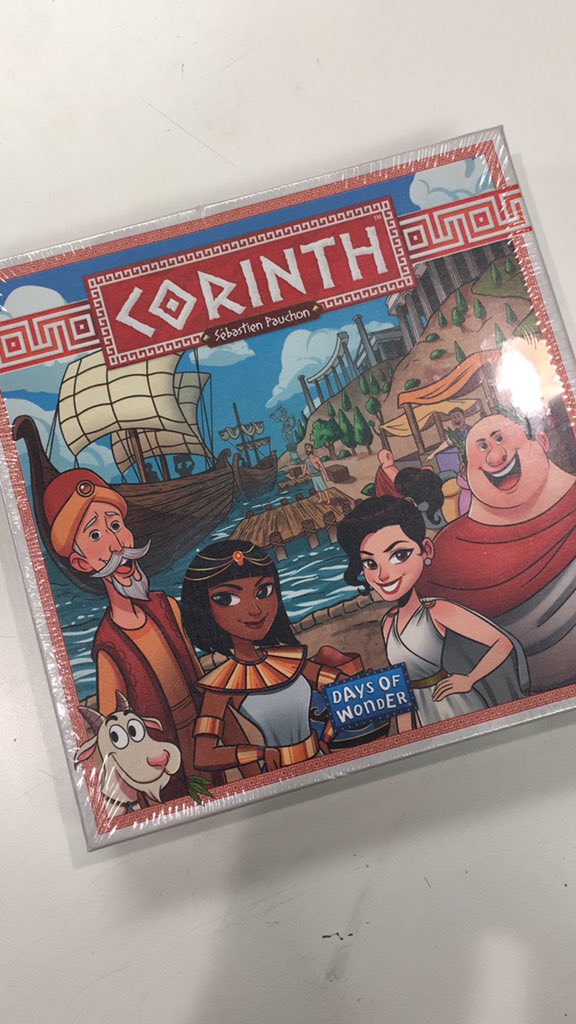 Finally got my copy!  The wait is over! #Corinth