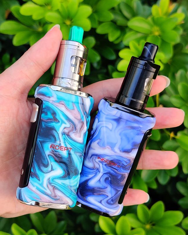 Innokintech's tweet photo. Today's handcheck of #Adept. Certified IP67 waterproof, dustproof and shockproof, Adept is an unbeatable MTL vaporizer that you wouldn't want to miss out. Do you like this Ocean and Sky colors of Adept?
#innokinAdept #MTLvaping #largebatterymod #innokin… https://t.co/SjhWu8Hss1 https://t.co/35pOXi1j0B