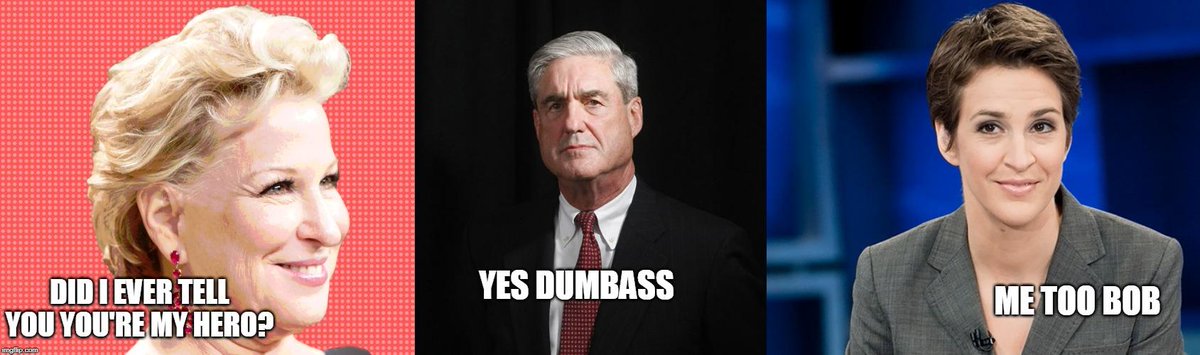 #MuellerIsComing #MuellerTestimony #MuellerWed #LibsloveMueller