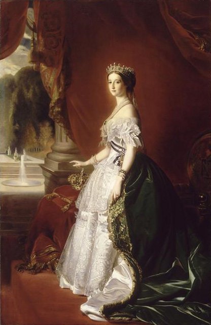 EL ROMANTICISMO ESPAÑOLEugenia de Montijo: emperatriz consorte de los franceses como esposa de Napoleón III. Protegió a escritores y artistas, fundó asilos, orfanatos y hospitales. Fue propulsora de la industria de la alta costura en Francia. http://dbe.rah.es/biografias/13560/eugenia-maria-guzman-y-portocarrero