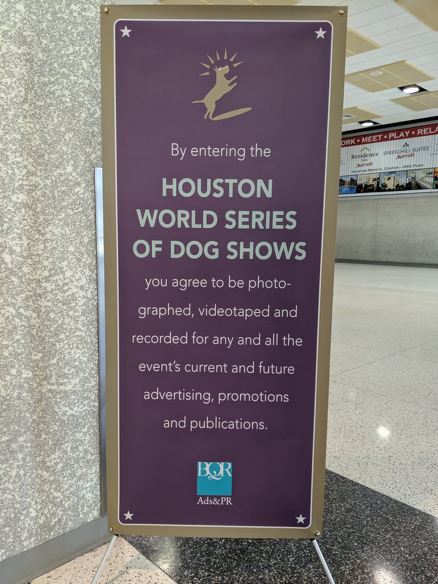 ✨Get your Saturday on with @houstondogshows at #NRGCenter! Come before it ends tomorrow from 8am - 7pm 🐕🐩🐶🐾 #Houstonworldseriesofdogshow2019