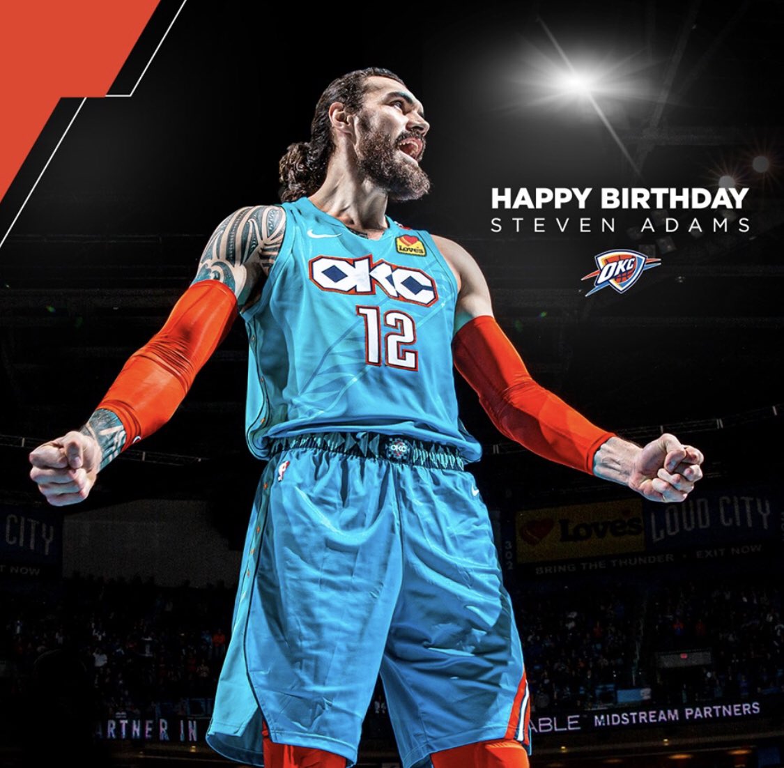 Happy Birthday Steven Adams   