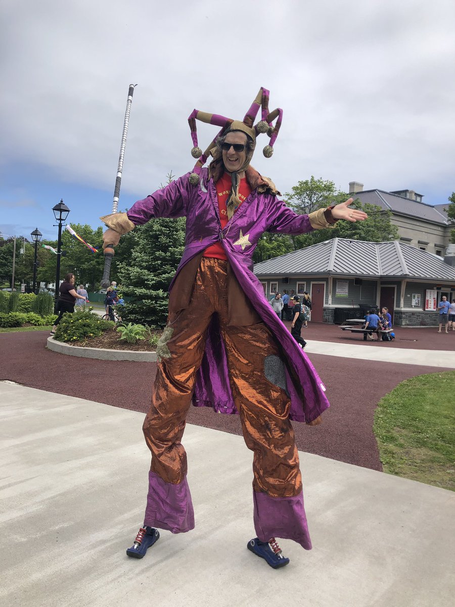 BizArtsNL's tweet photo. Quite the time at Bannerman Park today for the #AlcockandBrown 100th Anniversary Garden Party! @StrategyExperts @AviationHistNL @TheWonderbolt https://t.co/zLdjIEJolN