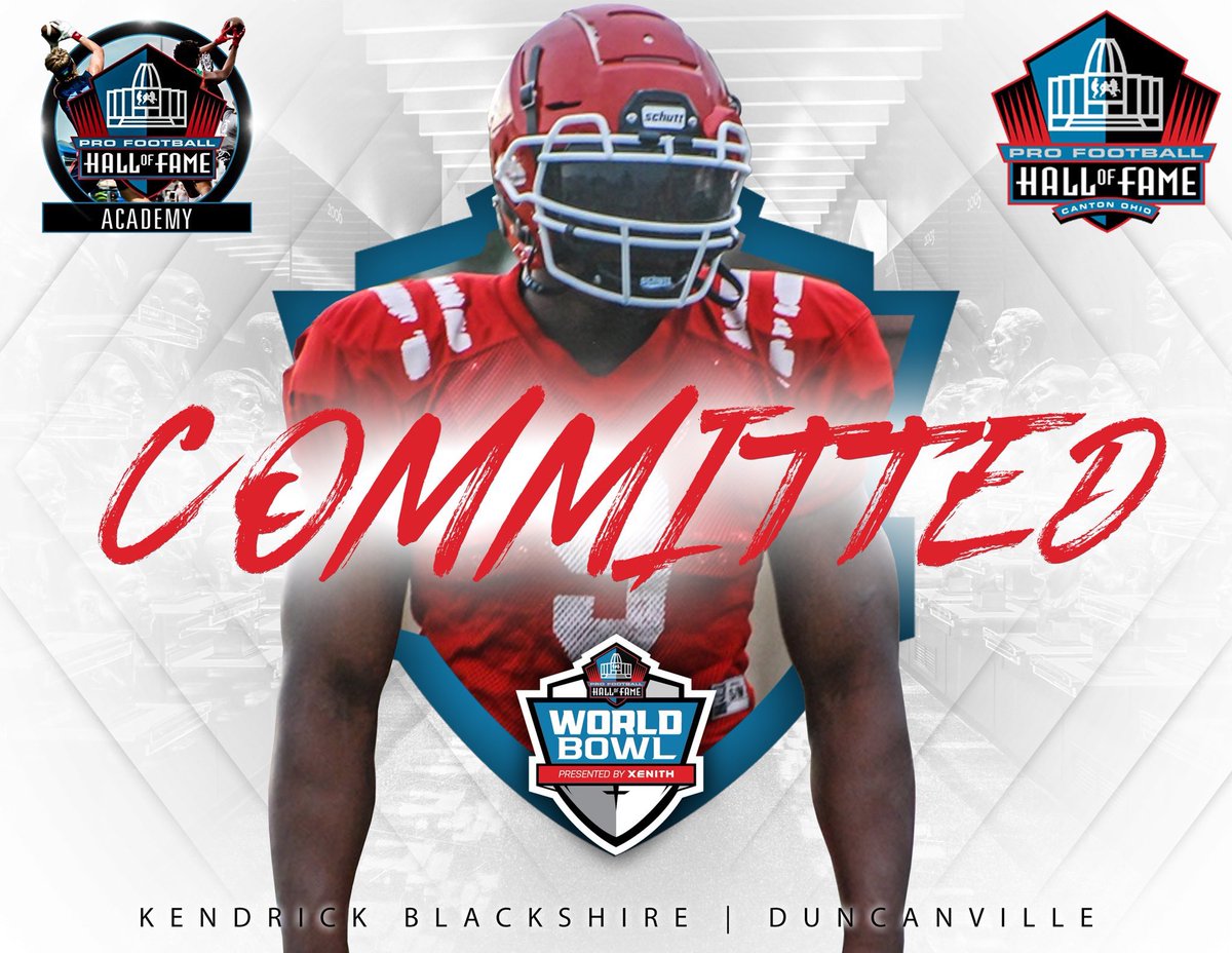 Blessed to say that I am committed to the #HOF world bowl 🦍‼️ @coachkeith_np
@GHoward_Scout @PFHOFAcademy @ProFootballHOF @HOFWorldBowl @truebuzzgroup