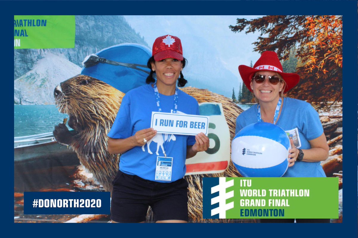 phoebe_dey's tweet photo. Think this is my sixth year volunteering @WTS_Edmonton. Not at all mad that we got to work the photo booth this year. @kcalverley #donorth2020 https://t.co/s1pzcHxM1x