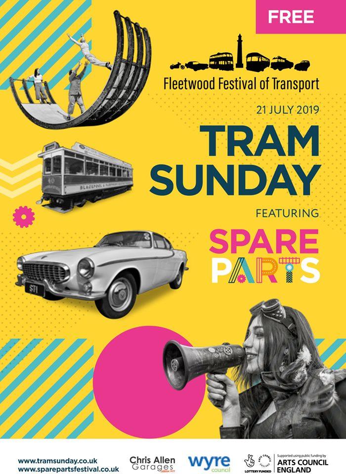 pocolocsamba's tweet photo. We're very excited to be a part of this epic event again tomorrow! See you there and please give us a wave! 🖐🥁 #TramSunday #SpareParts #Fleetwood #Samba https://t.co/RDWRc7hquk