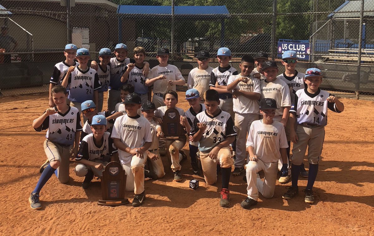 Congratulations to <a href="/Slammersbasball/">Slammers Baseball CO</a> for both a Champion and Runner Up finish in our 10u Division! #IPlayTCS #USClubNationals