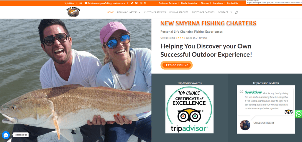 OutdorWebDesign's tweet image. New Smyrna Fishing Charters outdoorwebdesigns.com/new-smyrna-fis…
