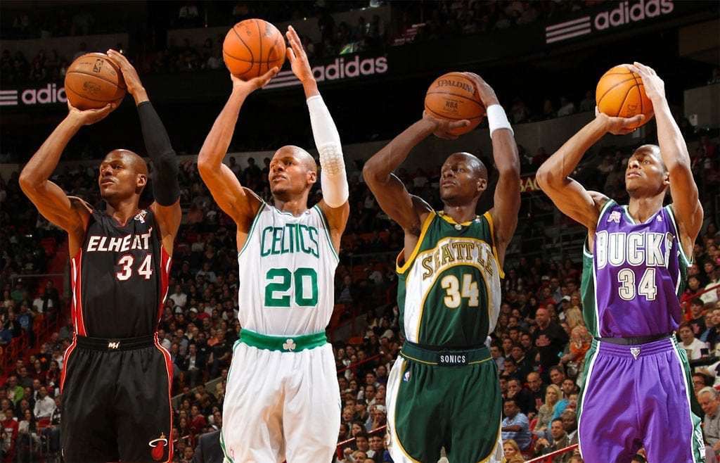 Happy Birthday to one of the greatest shooters in basketball history to ever do it Sugar Ray Allen 