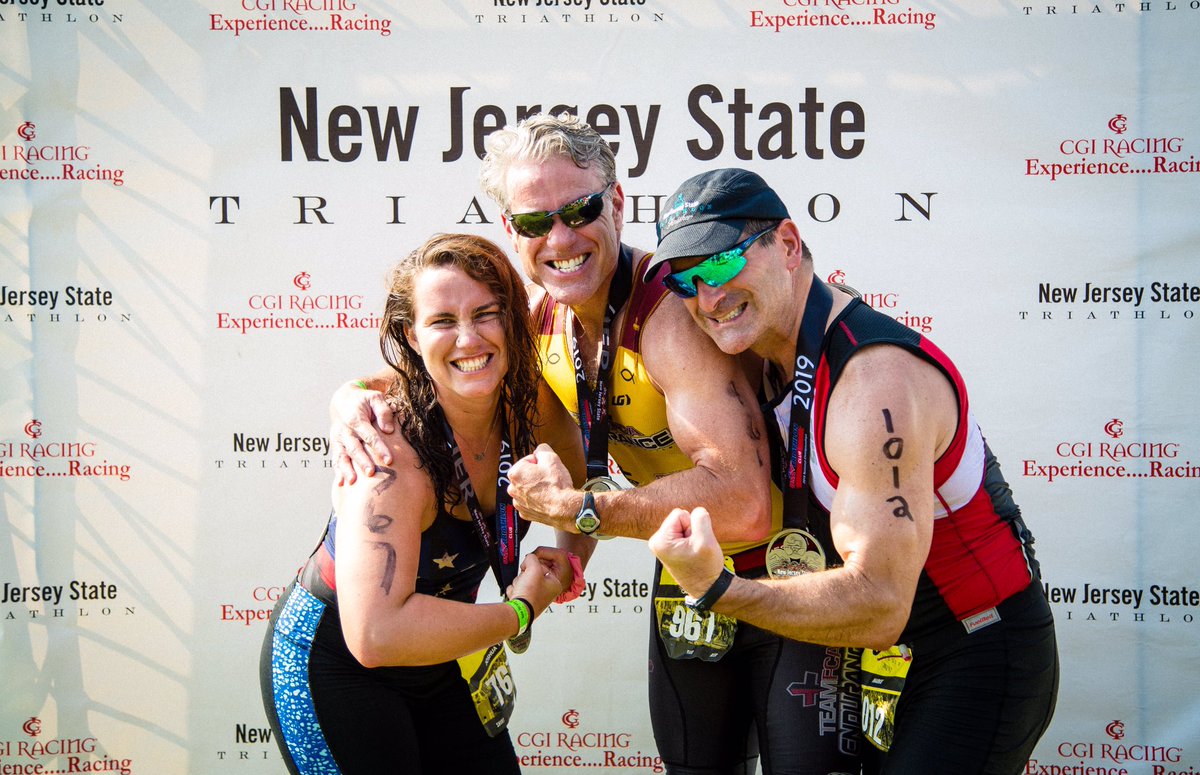 NJStateTri's tweet photo. Congratulations to all of our Sprint finishers this morning! Make sure to check the New Jersey State Triathlon app or our website for updated results: https://t.co/2DPkk7knJZ 
Men’s Winner: Nathan Breen, Cronulla, NSW
Women’s Winner: Catherine Guiseffi, Basking Ridge, NJ https://t.co/JOqbT3zu7g