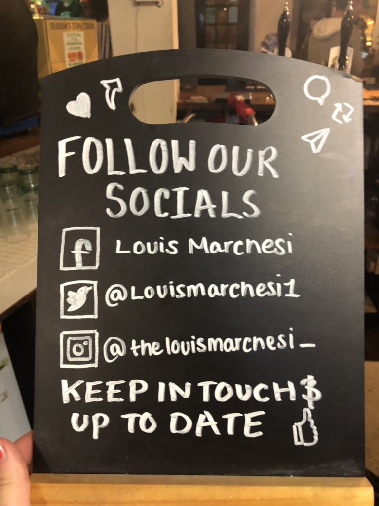 Share the love and keep up to date with all things Louis Marchesi