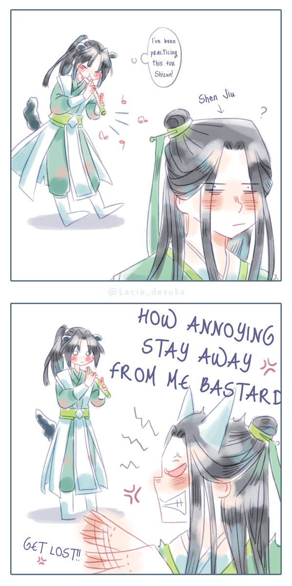 Lacie_desuka's tweet photo. PROTEC THIS PUPPY WE MUST 😤😤😤

#TheScumVillainsSelfSavingSystem #人渣反派自救系统 #ScumVillains #ScumVillain #LuoBinghe #Shenqingqiu #Bingqiu https://t.co/H6tkp4Bueq