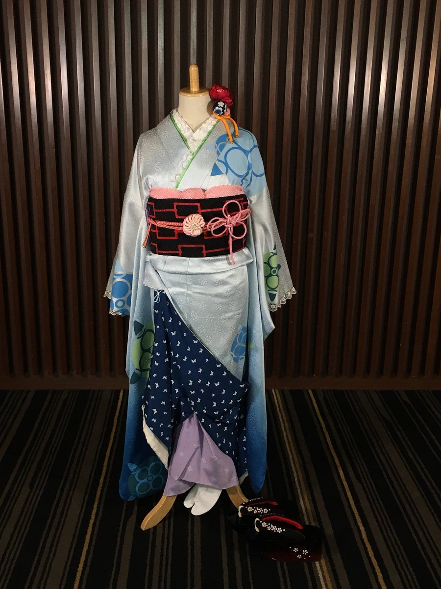 さらには「浮世絵木版画 冨嶽異世界少女百景 恋夢」でレム(恋夢)が着て