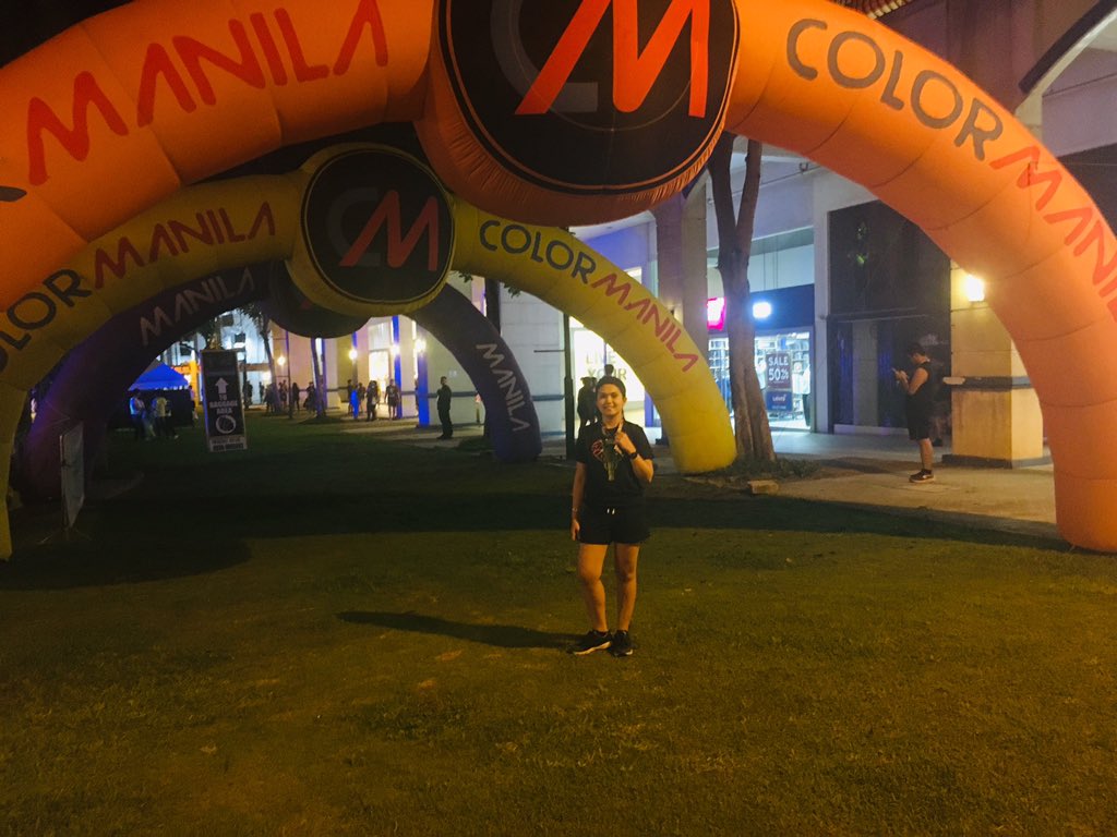 itskarenmae_'s tweet photo. Colors will fade but memories will last forever. 💕
C O L O R M A N I L A! 🌈🤟
#ColorManila
#CMBlacklightRun2019
#CMblacklightLaguna https://t.co/JrYsdDYzQQ