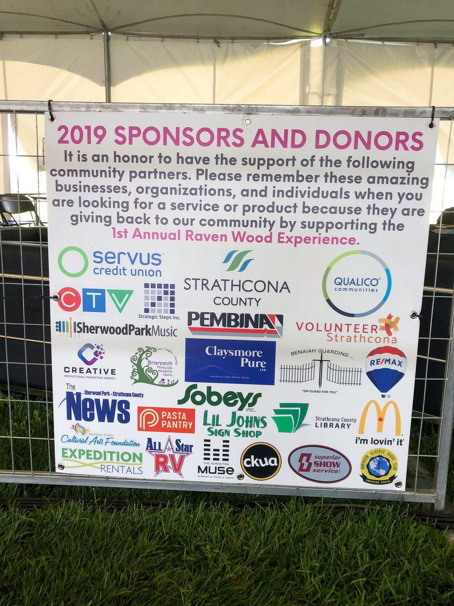 robertparks247's tweet photo. Thanks to all of the sponsors for supporting @RavenWoodShpk.

#ShPk #Strathco https://t.co/UrTJzjIlBw