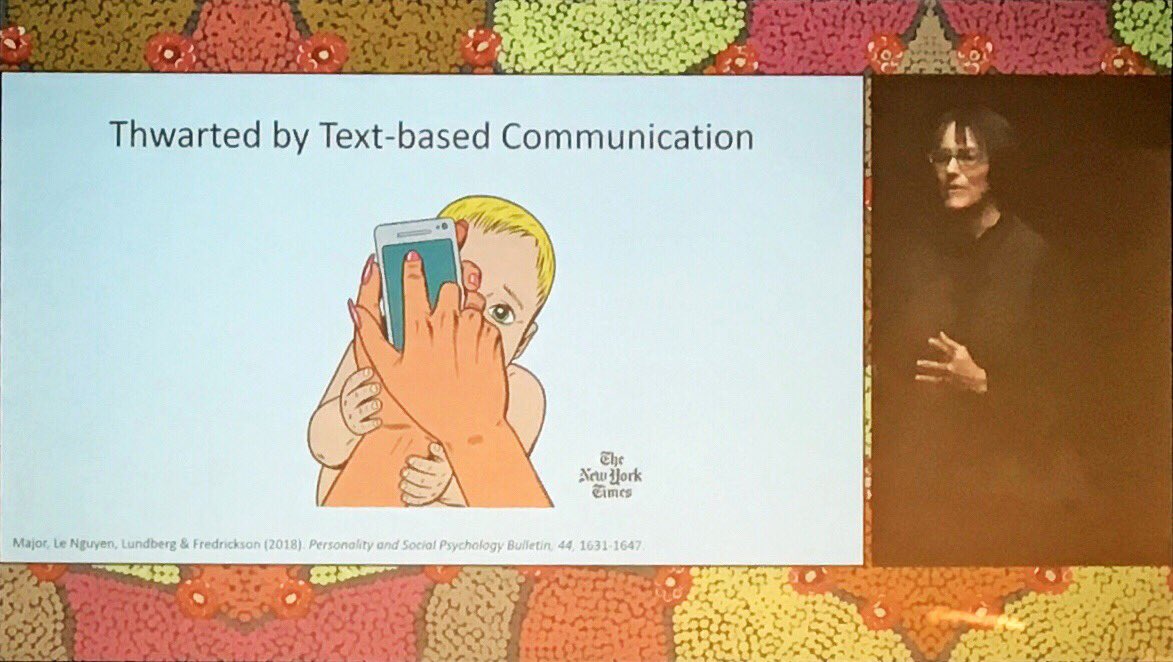 Positivity Resonance thwarted by... #WCPP2019 #PositivePsychology