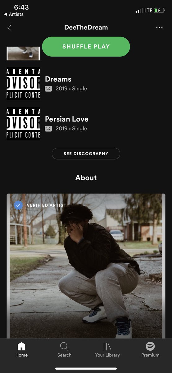 DeeTheDreamTV's tweet image. NOW ON ALL PLATFORMS 🗣NEW MUSIC ALERT 🔊 WE GOT ONE FOR THE LADIES 💎 PERSIAN LOVE 💎 Chec Out One Of My Singles OFF My Debut Mixtape “ #NoSuckaShit The Tape Coming SOON ⚡️⚡️⚡️ #viral LINK IN BIO 🎶 #linkinbio #newmusic #502music #applemusic #spotify #soundcloud #tidal #pandora