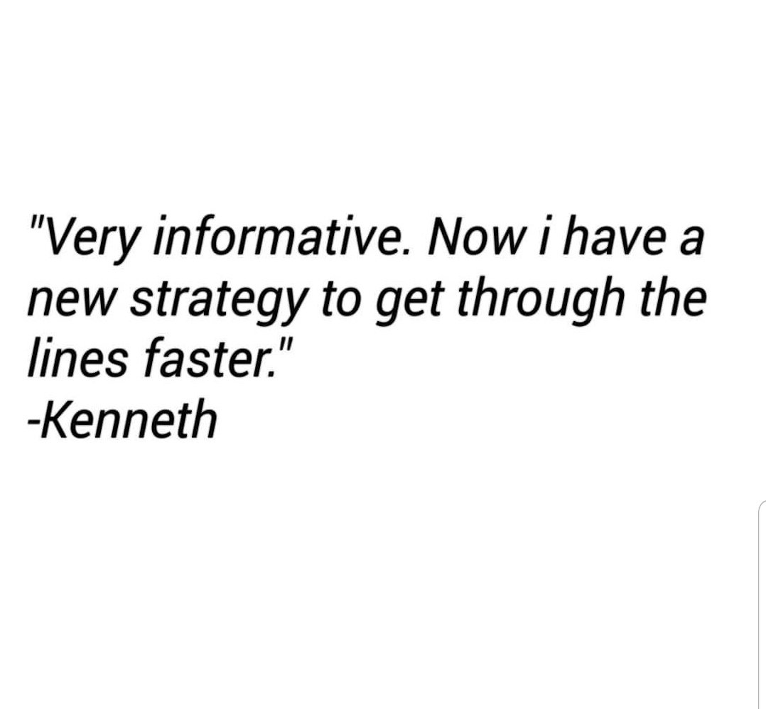 #Realpeople #Realresponses Thank you for attending Kenneth! 👍

#Guruairportservices #Travelcompany #airportassistance #Houston #houstonandsurroundingareas #Houstonairports #houstontraveler #luggage #bags #summer #vacationing #couplesthattravel #familytravel #seniors