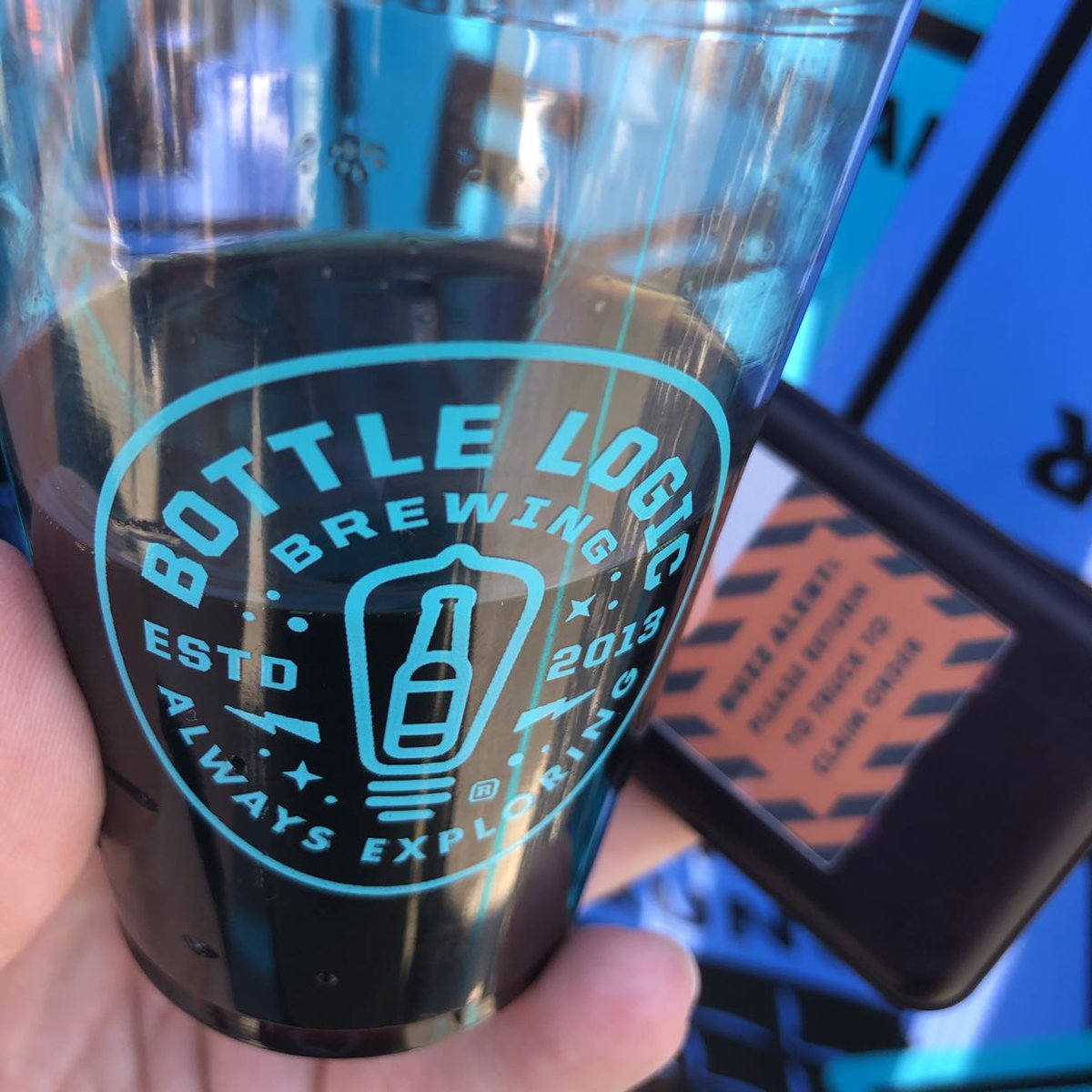 SavorFoodApp's tweet photo. Check out the #FOGM2019Stout at @bottlelogicbrew #EatRateShare https://t.co/aegQWua1L9 https://t.co/eqb77eyFVE