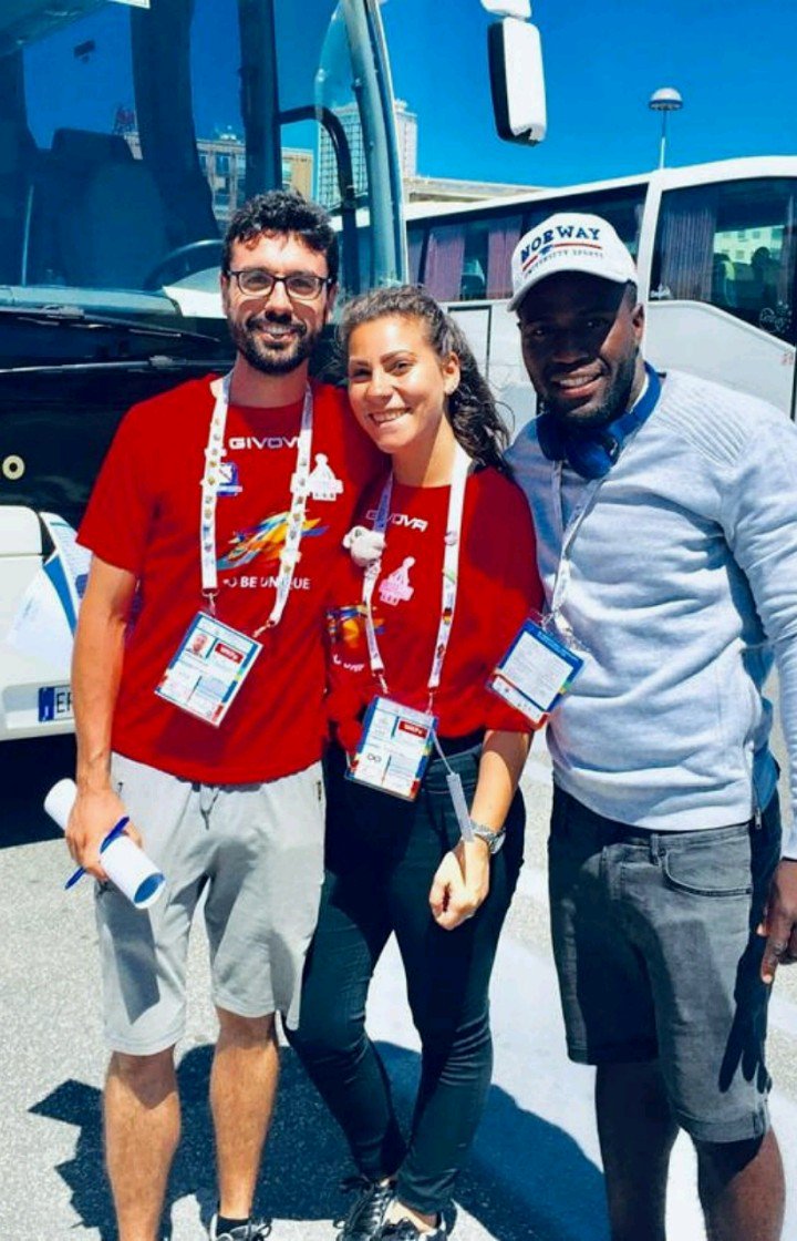 EdgarSilwimba's tweet photo. Naples summer universiade 19 https://t.co/18bNOVLcez