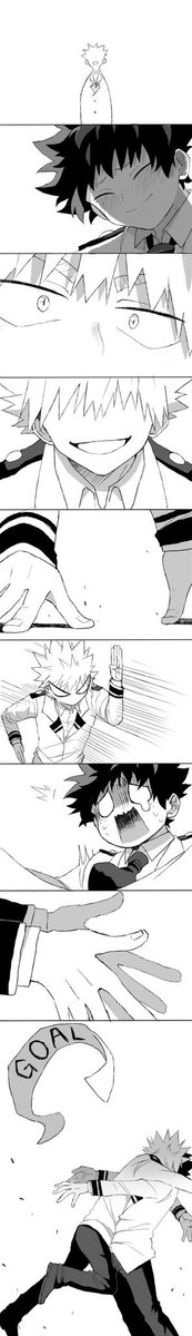 #勝デク
「GOAL」
デクくんは抱っこを欲しがる

の話です