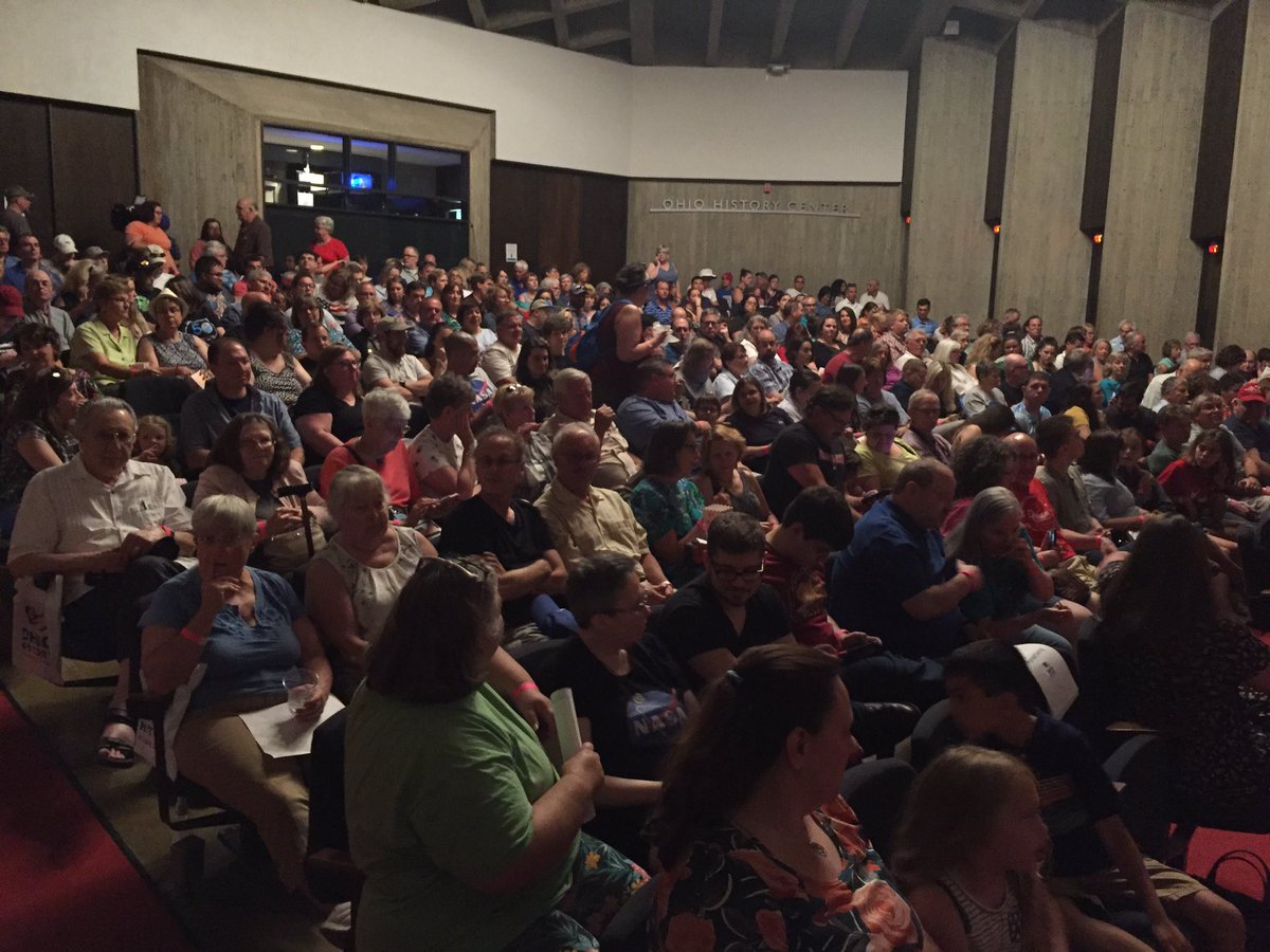 jamisonpack's tweet image. Full house at Ohio History Center for our moon landing celebration with Astronaut, Dr. Kathy Sullivan. @ohiohistory