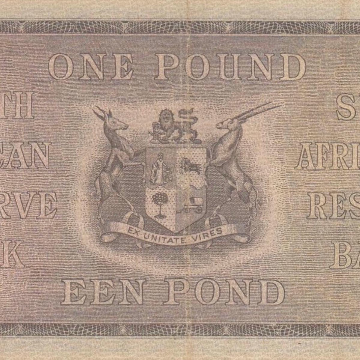 Sudafrica, 1 Pound, 1946.

#sudafrica #ciudaddelcabo #rsa #southafrica #collection #banknotes #currency #pound #suidafrikaans